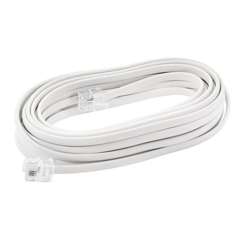 Cordon téléphone Rj11/Rj11 longueur 2M