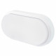 Hublot ovale Ip54 leds 4000K - 14W -980Lm dimension 210*105*42