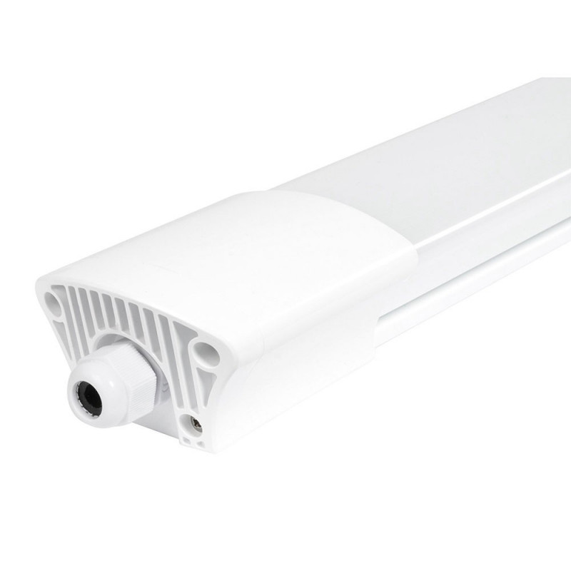 Réglette design LED intégrée étanche Ip65 120cm 40W 3600Lm
