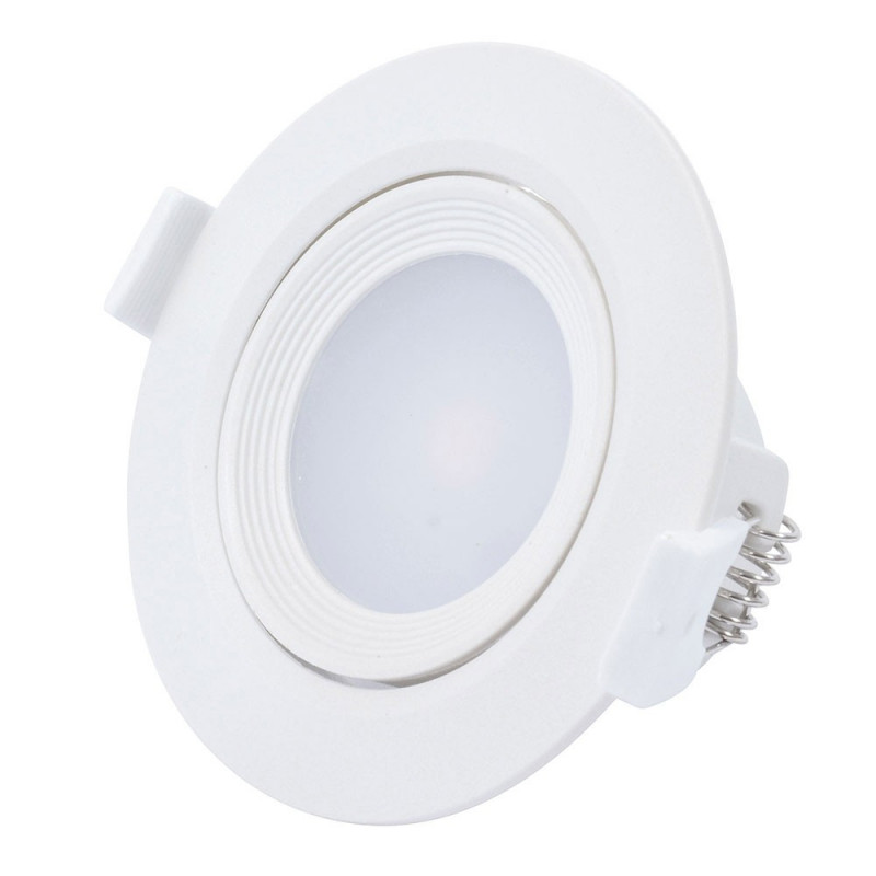 3 spots leds intégrés 3x5W orientables