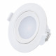 3 spots leds intégrées orientables 3x5W