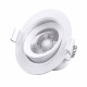 3 spots leds intégrées orientables 3x5W