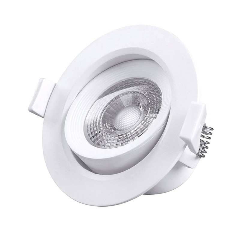 3 spots leds intégrées orientables 3x5W