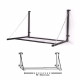 Support pneus mural Capacité 90Kg - extensible