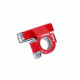 Cosse de batterie multi-connexions double anneaux rouge +