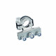 Cosse de batterie multi-connexions double anneaux noir -