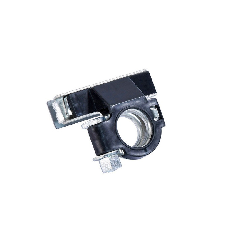 Cosse de batterie multi-connexions double anneaux noir -