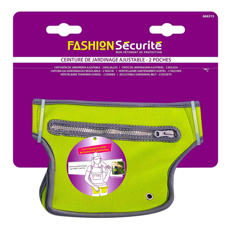 Ceinture de jardinage à deux poches