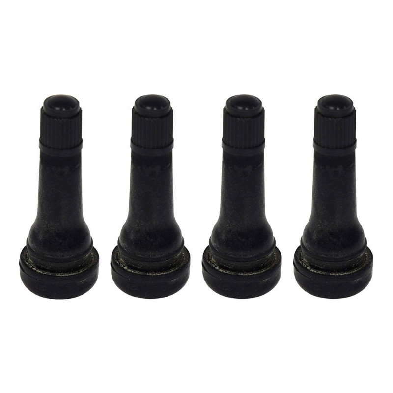 Jeu de 4 valves TR414 pour pneumatiques tubeless voiture