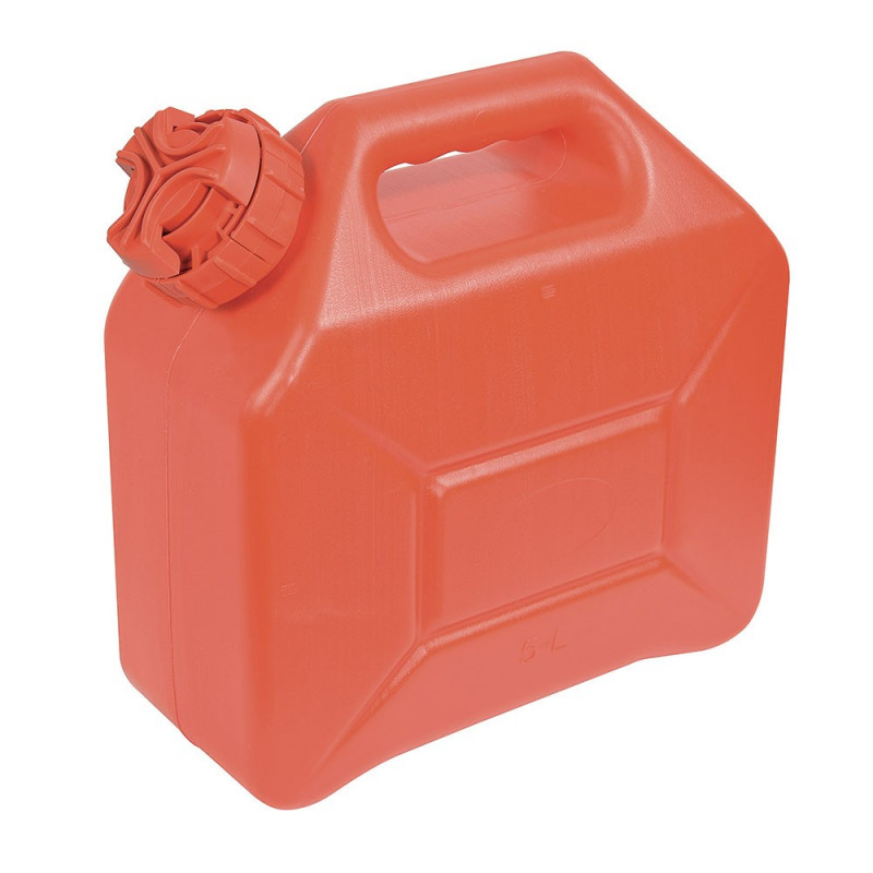 Jerrican plastique 5l renforcé avec bec verseur intégré