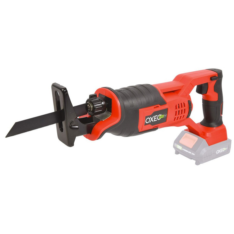 Scie sabre sans fil 18V Easy Full - sans batterie - Vitesse variable 0 à 3000 tr/min - 2 lames pour coupe de bois et métal