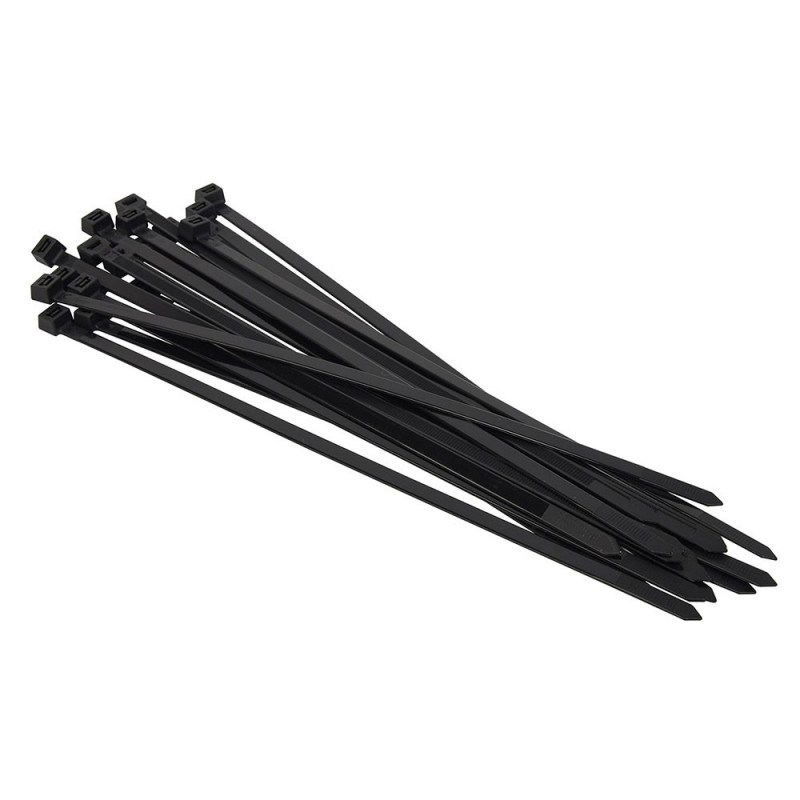 20 colliers de serrage plastique 8x300mm