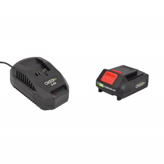 Batterie et chargeur rapide batterie 18V Easy Full - 2.4A - Compatible avec les outils Jardinage et Bricolage sans fil Easy Full