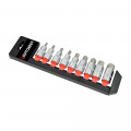 Jeux de 9 douilles embouts 6 pans BTR - carré 1/2''