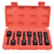 Coffret 8 douilles torx à choc - carré 1/2"