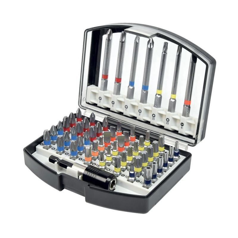 Coffret 55 embouts de vissage pro