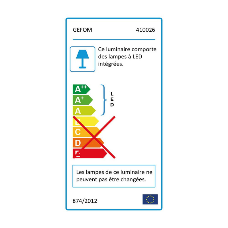 Réglette LED avec détecteur - 120 cm