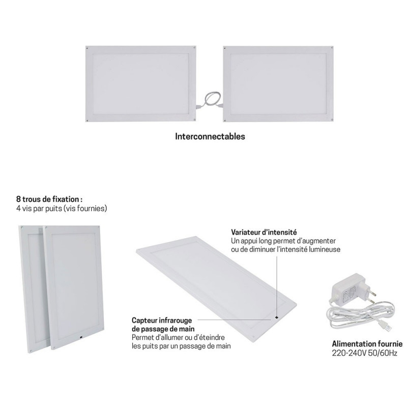 Panneaux LED 6w