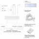 Panneau LED 7w
