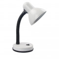 Lampe de bureau flexible blanche