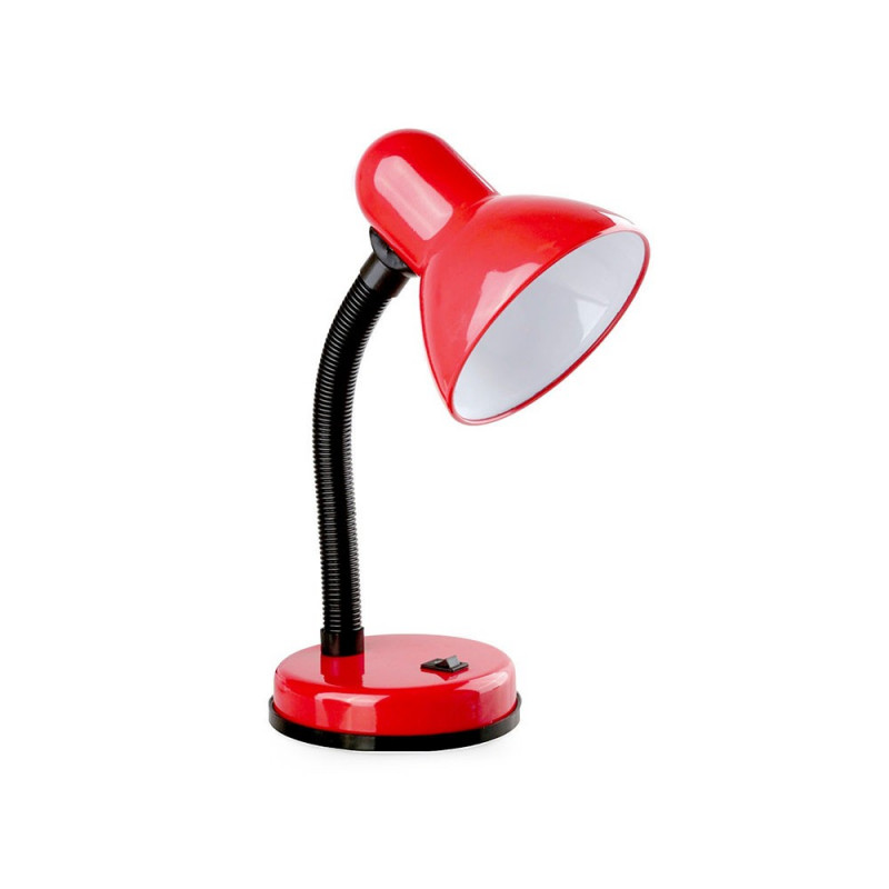 Lampe de bureau flexible rouge