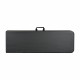 Banc pliant jardin noir - imitation bois - 182X30X43cm - Poignée de transport