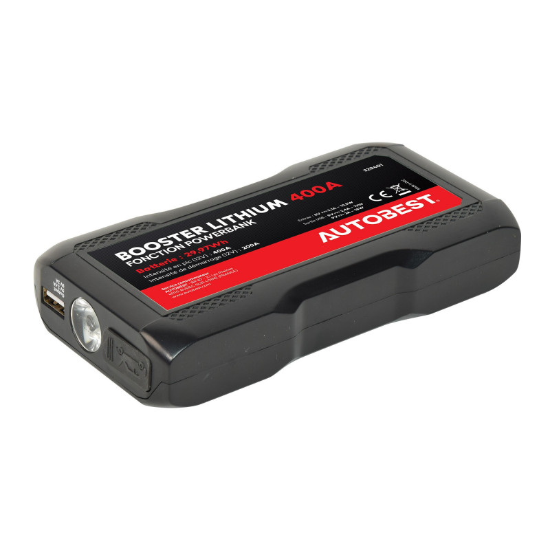 Booster Lithium 12V - 8,3AH - 200A / 400A