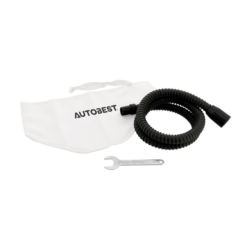 Ponceuse pneumatique orbitale avec tuyau aspiration