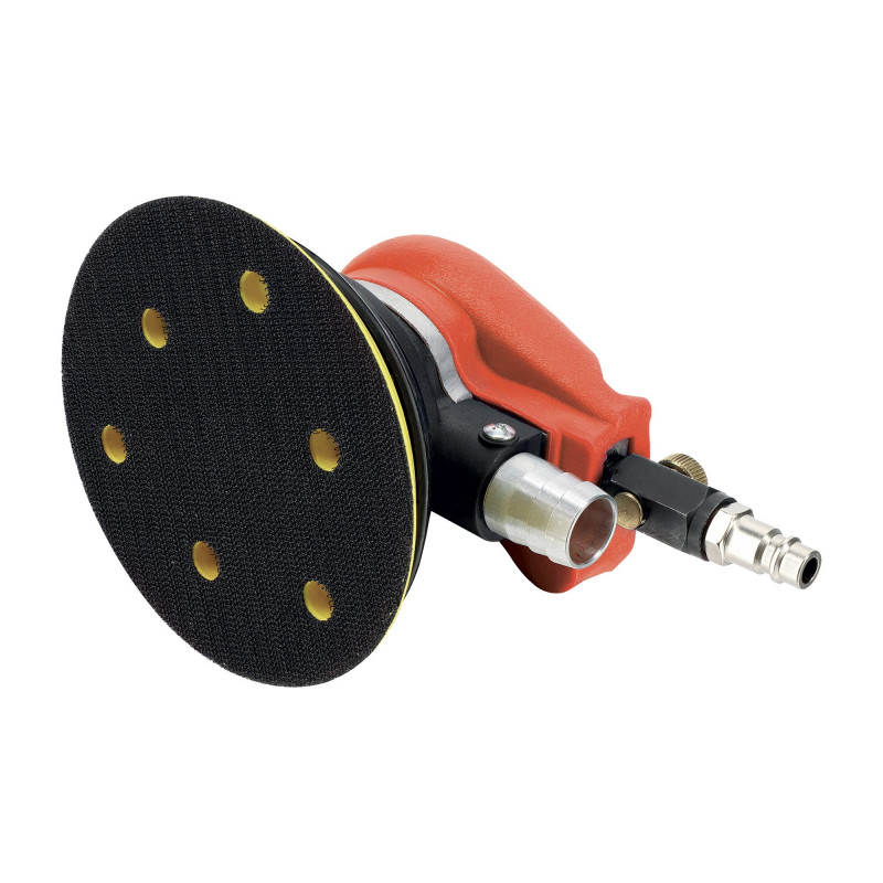 Ponceuse pneumatique orbitale avec tuyau aspiration