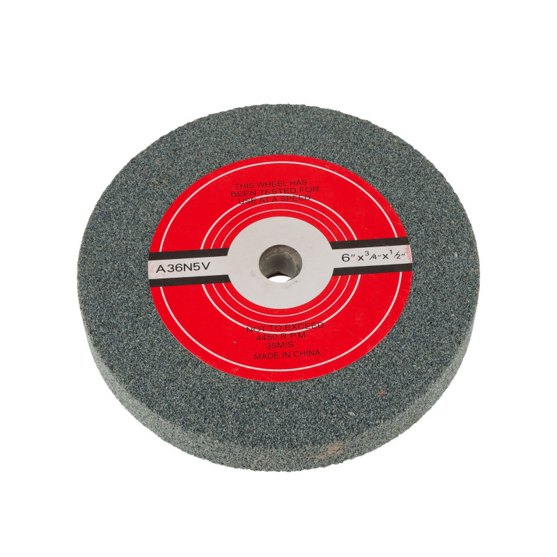 Meule - diametre 150 mm - 20x12,7 mm - pour touret à meuler - pour ref OXEO 760173