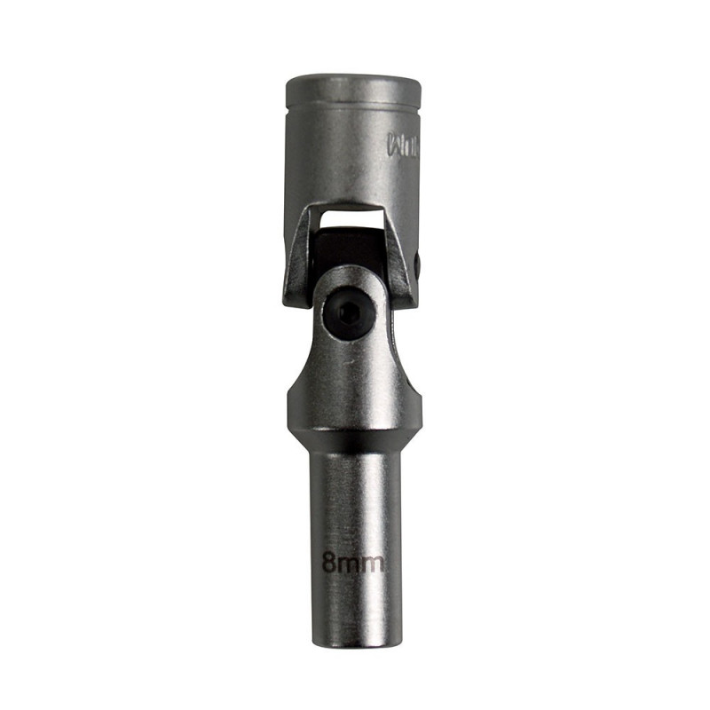 Douille à bougie à cardan 8 mm
