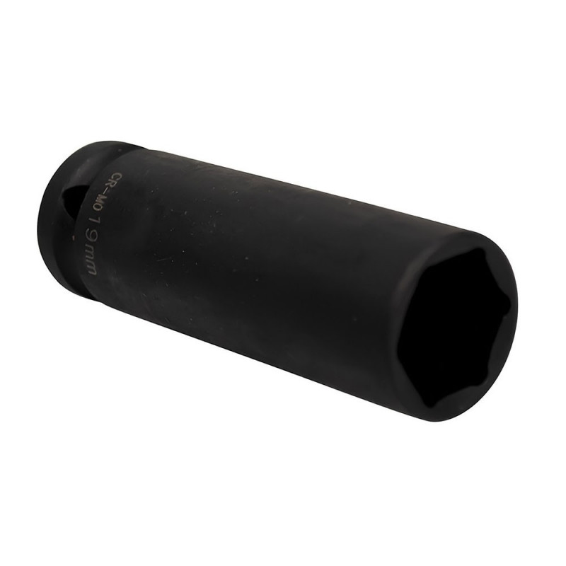 Douille longue à choc 19 mm