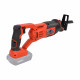 Scie sabre sans fil 18V Easy Full avec batterie et chargeur - Vitesse variable 0 à 3000 tr/min - 2 lames pour le bois et métal