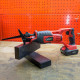 Scie sabre sans fil 18V Easy Full - sans batterie - Vitesse variable 0 à 3000 tr/min - 2 lames pour coupe de bois et métal