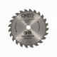 Lame - dia 185mm x 2,4 mm x dia 20 mm - 7000 t/min - pour scie circulaire 1200W - pour le bois - pour ref OXEO 760061