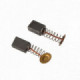 Balais de charbon - X2 - pour defonceuse electrique  - pour ref OXEO 760200