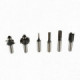 Kit de fraises pour défonceuse - 6 pièces - pour defonceuse electrique  - pour ref OXEO 760200