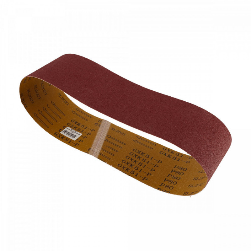 Bande abrasive - pour ponceuse stationnaire à bande - pour ref OXEO 760176