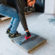 Lève dalle Porte dalle 1 main - Réglable de 40 à 60cm - Poignée ergonomique - Lever et poser dalles et carrelage