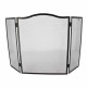 Grille de protection cheminée - Pare feu cheminée - Pliable 3 panneaux - Longueur 96cm - Hauteur 58cm - Acier