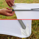 Housse mange debout 60cm blanc - House de protection table haute de bar - Pour diamètre de table 60cm - couleur blanc