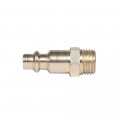 Raccord pneumatique, mâle, type français/américain, verrouillage rapide