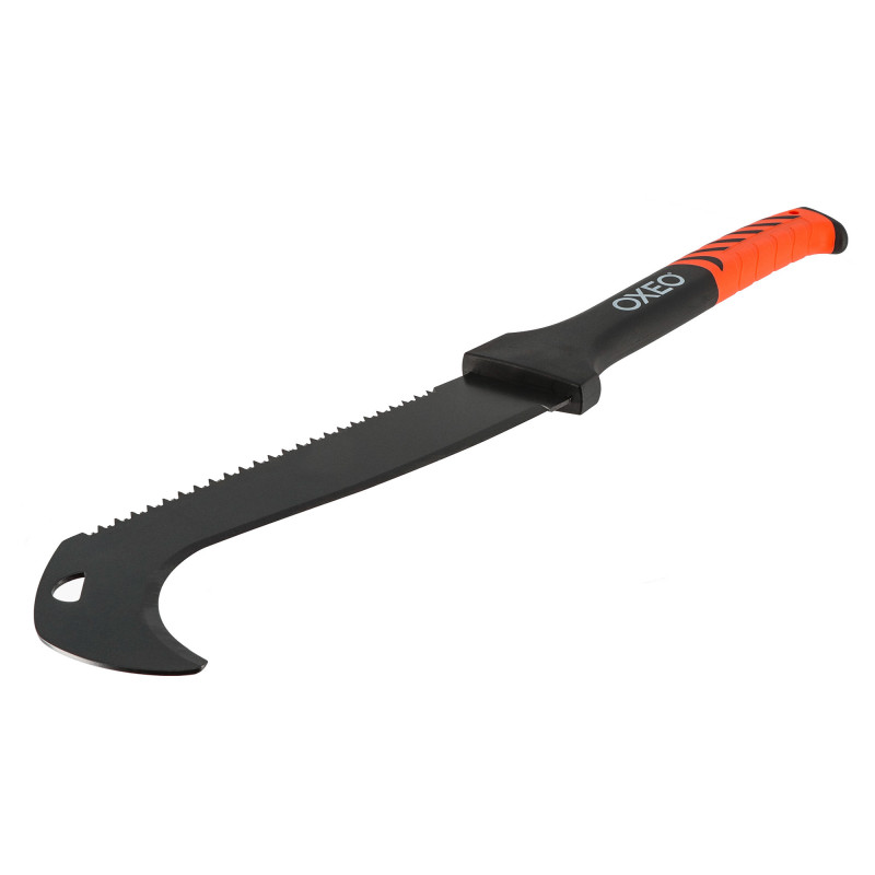 Serpe - Longueur 52cm - Lame scie acier trempé - Manche résistant nylon avec fibre de verre