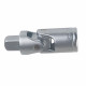 Cardan universel, carré 1/2 - 12,7 mm, satiné, acier au chrome vanadium