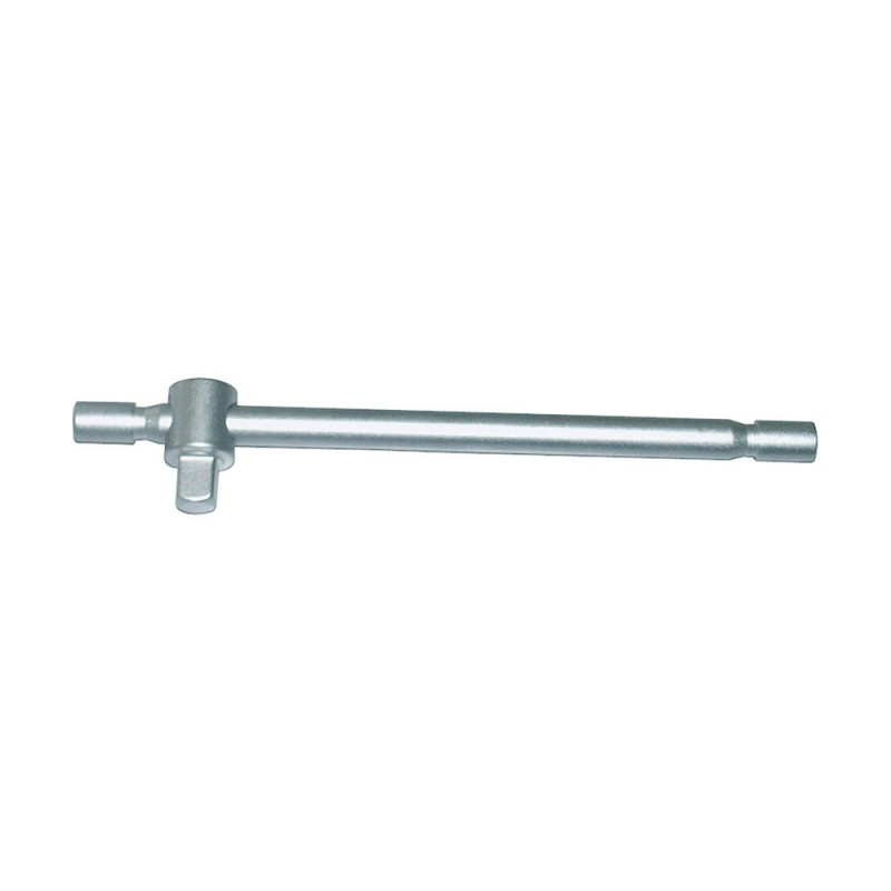 Poignée coulissante, satinée, carré 1/2 - 12,7 mm, longueur : 250 mm CV