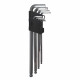 Clés males à tête sphérique de 0,15 à 1 cm T10/T50 embout sphérique X 9