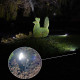 Spots solaires LED avec piquets X4 - Câble 3M - Éclairage Exterieur Solaire pour Jardin et Chemin - Orientable - Étanche IP44