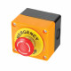Boitier bouton arrêt d'urgence - Pour broyeur thermique - Pour ref Oxeo 760312