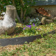 Bordurette de jardin Semi rigide noire - Hauteur 14cm - 12 mètres  - Flexible - bordure de gazon avec 12 piquets de fixation