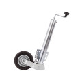 Roue jockey charge lourde avec bride 500 Kg escamotable - automatique